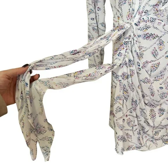 New Isabel Marant Etoile $705 Dulce Mini Dress Size 36 US 4 Small - Picture 9 of 12